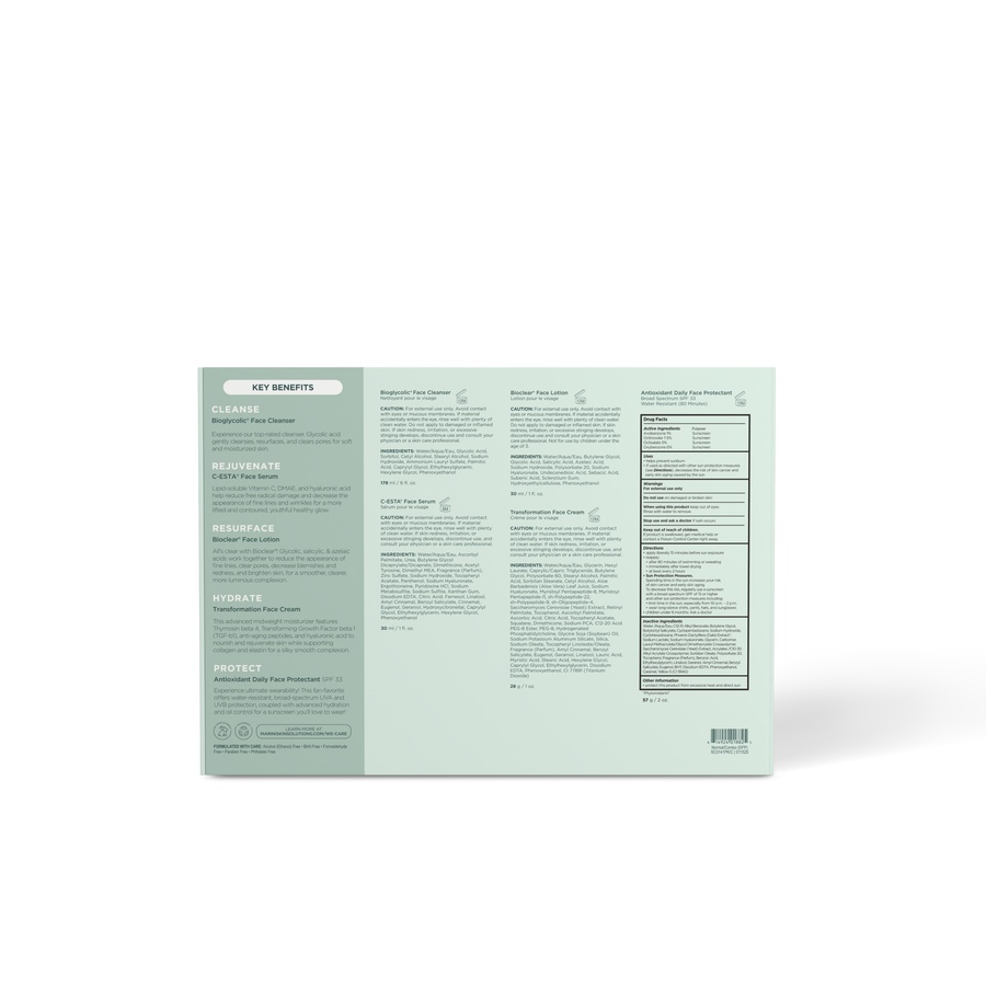 Система ухода для нормальной и комбинированной кожи с SPF33