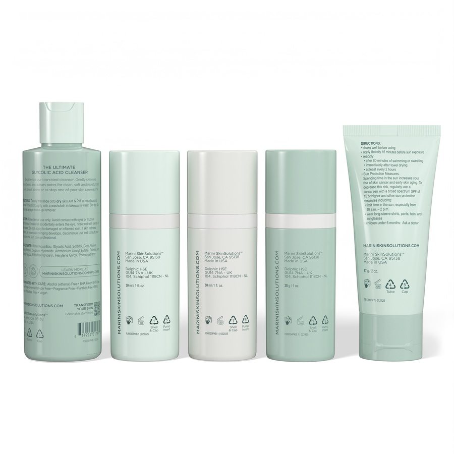 Система ухода для нормальной и комбинированной кожи c SPF45