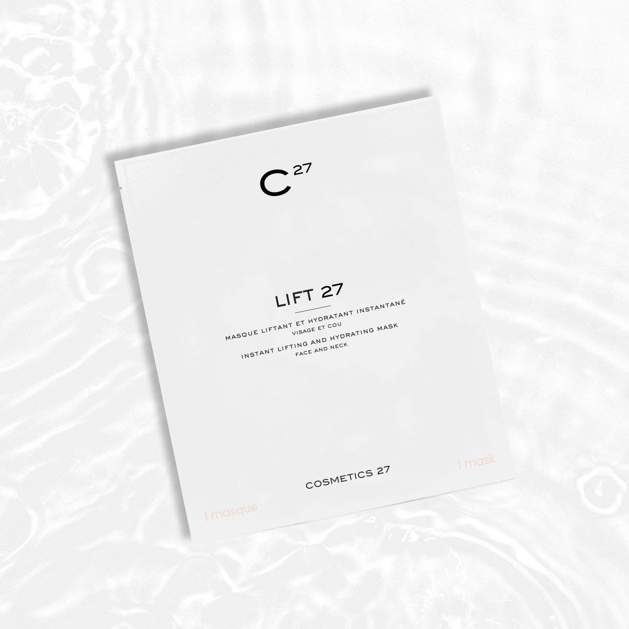 Био-органическая лифтинг-маска мгновенного действия