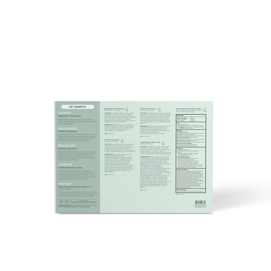 Система ухода для нормальной и комбинированной кожи c SPF45