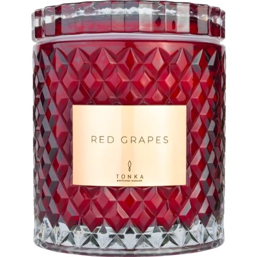 Свеча аромат Red grapes стакан красный 2000мл