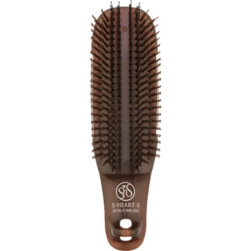 Расческа Scalp Brush Com, коричневый (1шт)