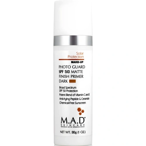 Матирующий крем-праймер с защитой SPF 50 Dark, 30 гр