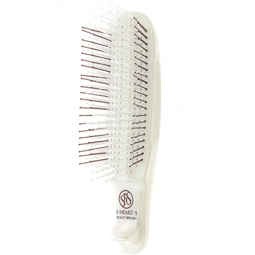 Расческа Scalp Brush Com, белый (1шт)
