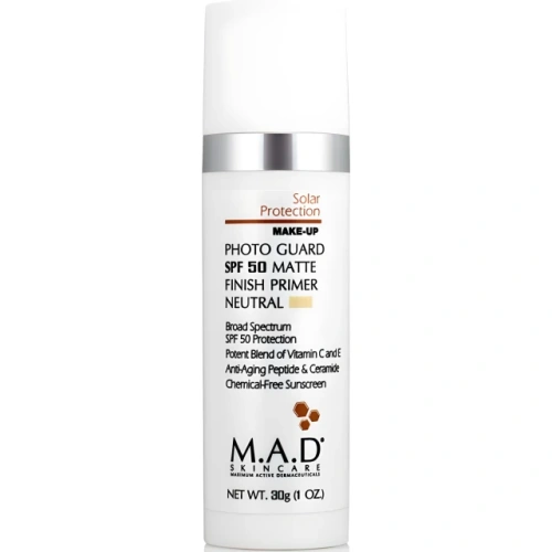 Матирующий крем-праймер с защитой SPF 50 Neutral, 30 гр