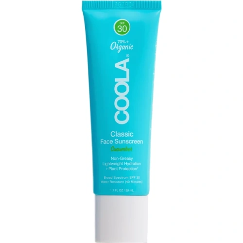 Солнцезащитный увлажняющий крем для лица "огурец" SPF30