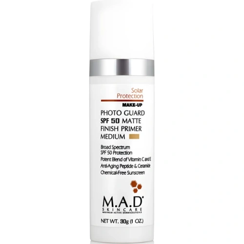 Матирующий крем-праймер с защитой SPF 50 Medium, 30 гр
